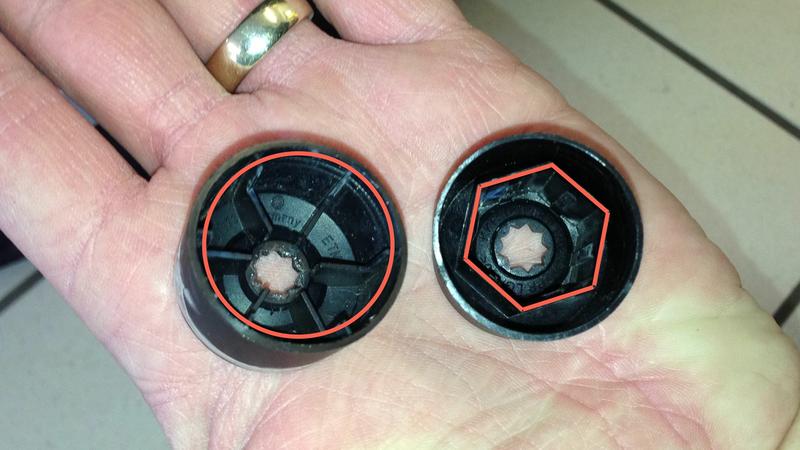 vw golf wheel nut covers